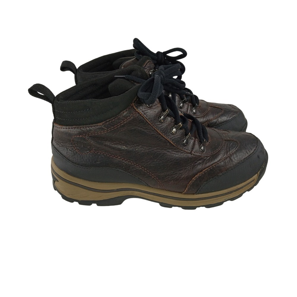 Timberland 22913 Brown Hiking Trail Ankle Leather Boot Boy's Youth US 6 - Picture 1 of 10